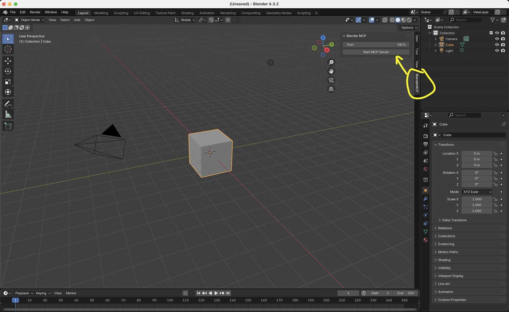 BlenderMCP：自然语言驱动的3D建模革命